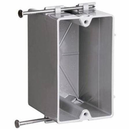 18 Cu Inch, Legrand North America LLC P118R SLATER® Switch and Outlet Box, 1-Gang