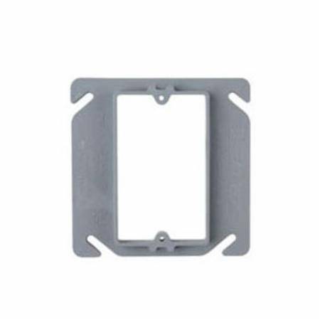 4", Legrand North America LLC RC1 SLATER® Square Box Cover, Raised