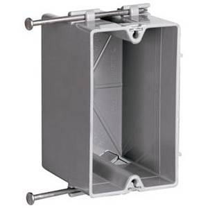 18 Cu Inch, Legrand North America LLC S118R SLATER® Switch and Outlet Box, 1-Gang