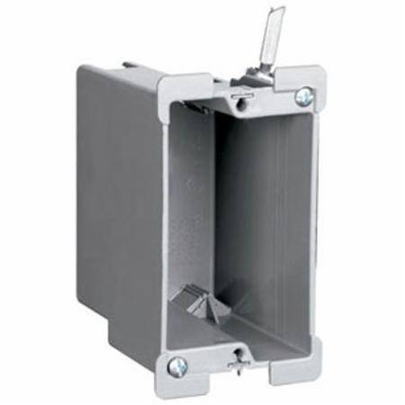 18 Cu Inch, Legrand North America LLC S118W SLATER® Switch and Outlet Box, 1-Gang