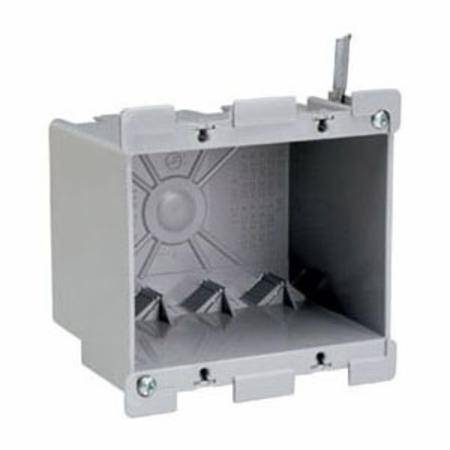 32 Cu Inch, Legrand North America LLC S232W SLATER® Switch and Outlet Box, 2-Gang