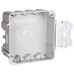 21 Cu Inch, Legrand North America LLC S4421SAC SLATER® Non-Metallic Square Box