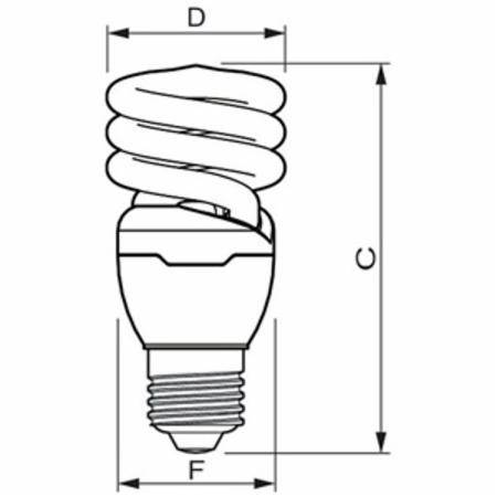 Philips Lighting 414037 Compact Fluorescent Lamp