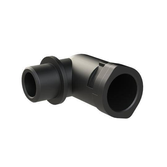 PMA ALWD-M162 1-Piece Conduit Elbow With Integral Cone Seal, M16x1.5 Trade, 90 deg, Polyamide 6