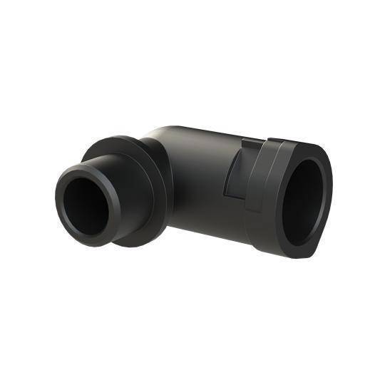 PMA ALWD-M162 1-Piece Conduit Elbow With Integral Cone Seal, M16x1.5 Trade, 90 deg, Polyamide 6