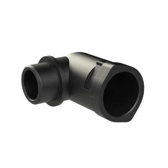 PMA ALWD-M207 Conduit Elbow With Integral Cone Seal, M20x1.5/NW17 Trade, 90 deg, Polyamide 6