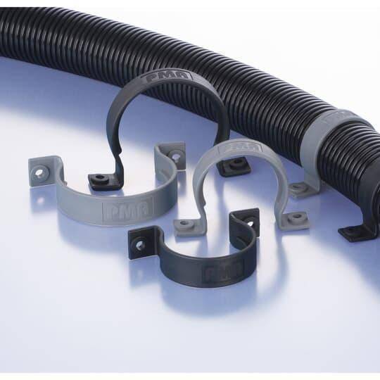 PMA PMAFIX BGH-29 1-Piece Type GH Tube Clamp, NW29 Conduit, Polyamide 6/Plastic