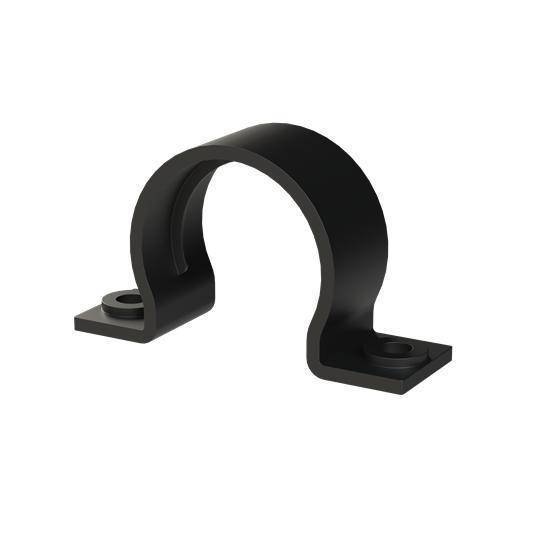 PMA BGH-36 1-Piece Type GH Tube Clamp, NW36 Conduit, Nylon 6/Polyamide 6