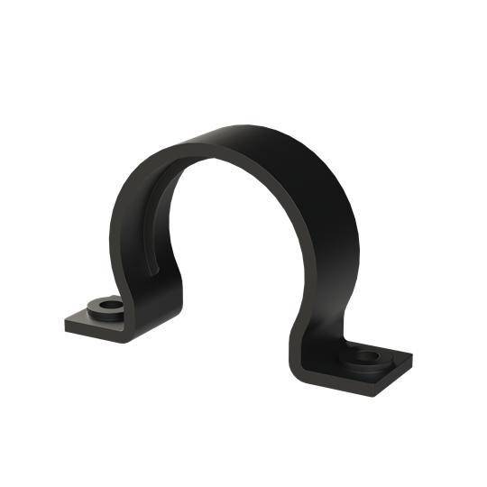 PMA BGH-48 1-Piece Type GH Tube Clamp, NW48 Conduit, Nylon 6/Polyamide 6
