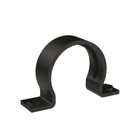PMA BGH-48 1-Piece Type GH Tube Clamp, NW48 Conduit, Nylon 6/Polyamide 6