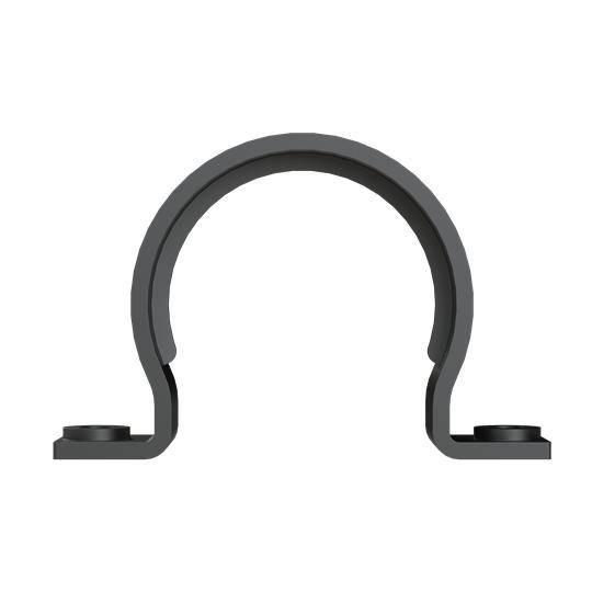 PMA BGH-70 1-Piece Type GH Tube Clamp, NW70 Conduit, Polyamide 6/Nylon 6