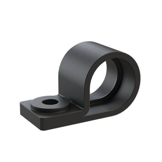 PMA PMAFIX BGL-10 1-Piece Type GL Tube Clamp, NW10 Conduit, Polyamide 6/Plastic