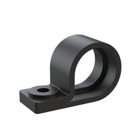 PMA PMAFIX BGL-12 1-Piece Type GL Tube Clamp, NW12 Conduit, Polyamide 6/Plastic