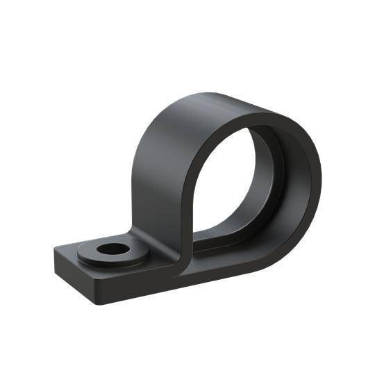 PMA PMAFIX BGL-17 1-Piece Type GL Tube Clamp, NW17 Conduit, Polyamide 6/Plastic