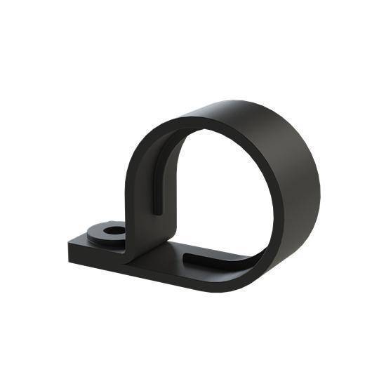 PMA PMAFIX BGL-29 1-Piece Type GL Tube Clamp, NW29 Conduit, Polyamide 6/Plastic