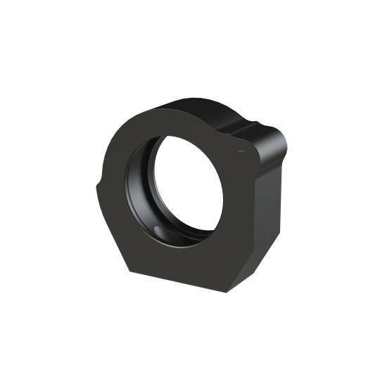 PMA BSH-R36 1-Piece Type SH Tube Clamp, NW36 Conduit, Polyamide 6/Plastic