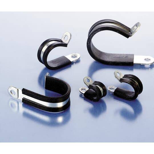 PMA PMAFIX SGB-07 1-Piece Type SGB Tube Clamp, NW07 Conduit, Elastomer/Galvanized Steel