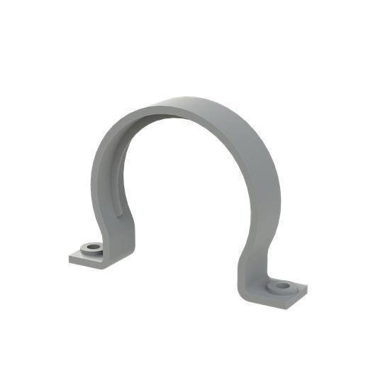 PMA PMAFIX SGH-95 1-Piece Type GH Tube Clamp, NW95 Conduit, Polyamide 6/Plastic
