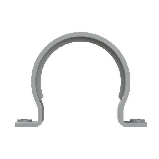 PMA PMAFIX SGH-95 1-Piece Type GH Tube Clamp, NW95 Conduit, Polyamide 6/Plastic
