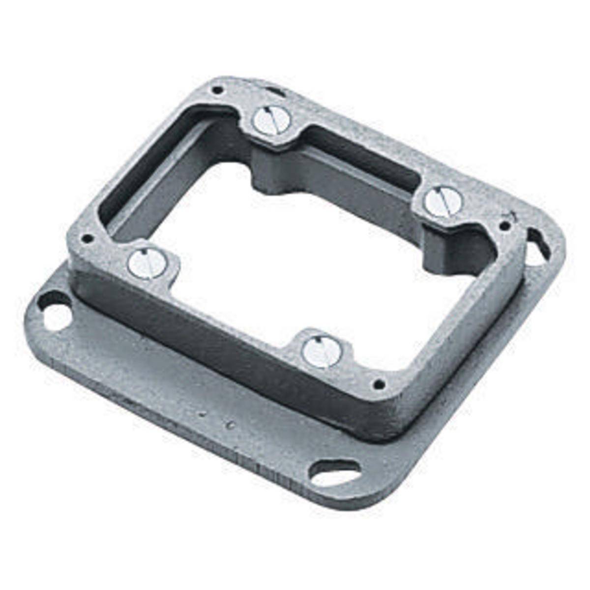 PREMISE WIRING C2500 Adjustable Replacement Round Standard Stacking Collar, Cast Iron