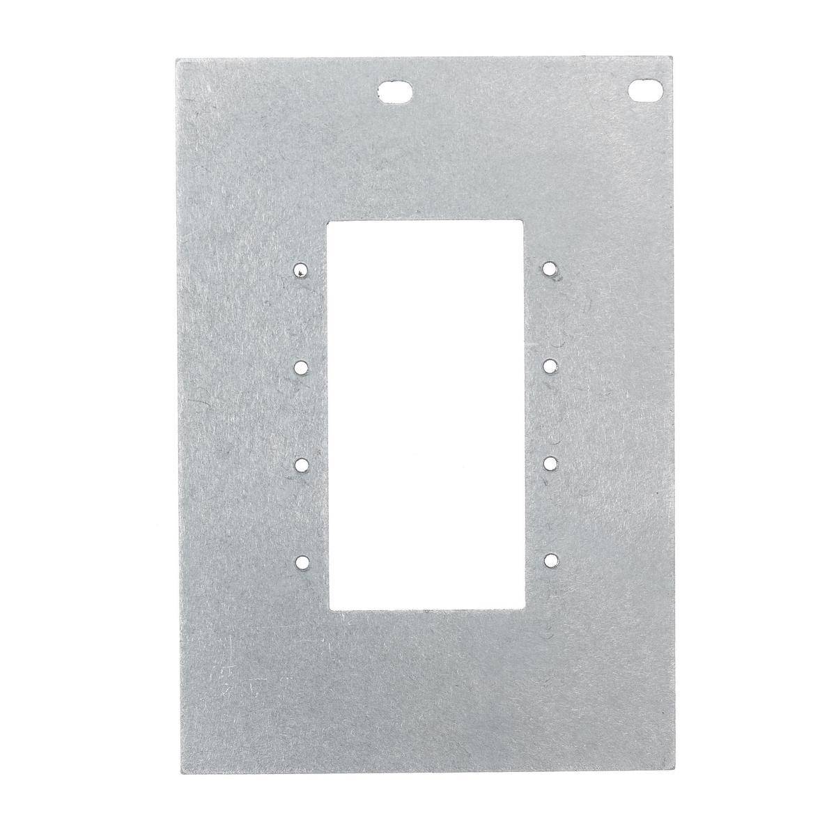 PREMISE WIRING ScrubShield® FB10MPMAAP CFB10 Mounting Plate, 1 Gangs, Stamped Steel