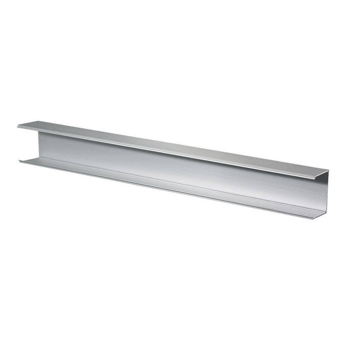 Wiring Device-Kellems HBLALU2000B5 HBLALU2000 1-Channel Removable Standard Raceway Base, 5 ft L x 1.84 in W x 0.82 in H, Aluminum, Satin Anodized