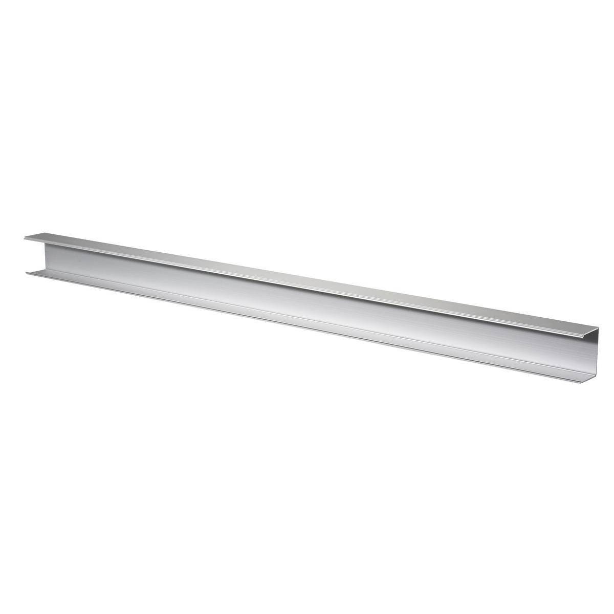 Wiring Device-Kellems HBLALU3800B10 1-Channel Removable Raceway Base With Removable Cover, 10 ft L x 3 in W x 2.1 in H, Aluminum