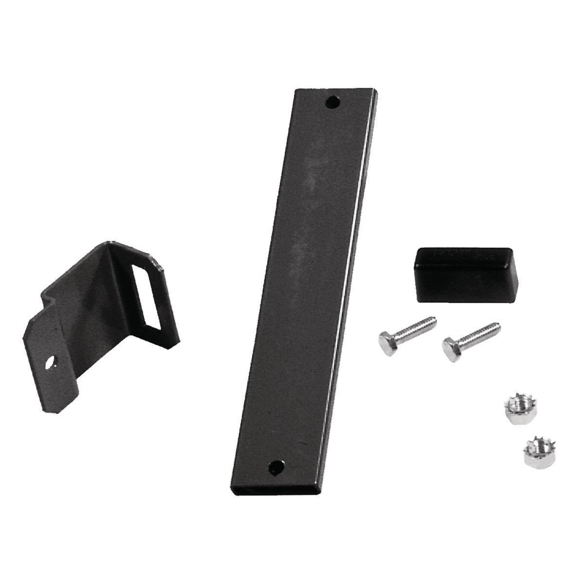 Wiring Device-Kellems HLP06B Heavy Duty Cable Retaining Fence Post, For Use With NEXTFRAME® Ladder Rack, 6 in Cable, Steel, Black