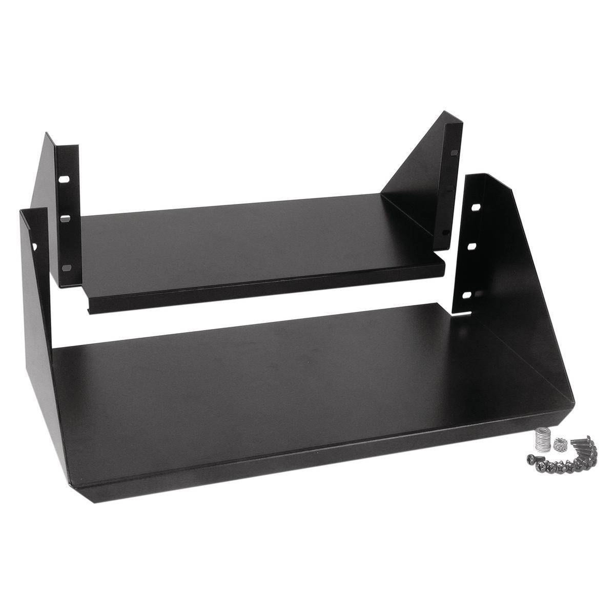 PREMISE WIRING NEXTFRAME® MCCCWS19HD Solid Heavy Duty Cantilevered Shelf, 15.3 in H x 10.9 in W x 19 in D, Cold Rolled Steel