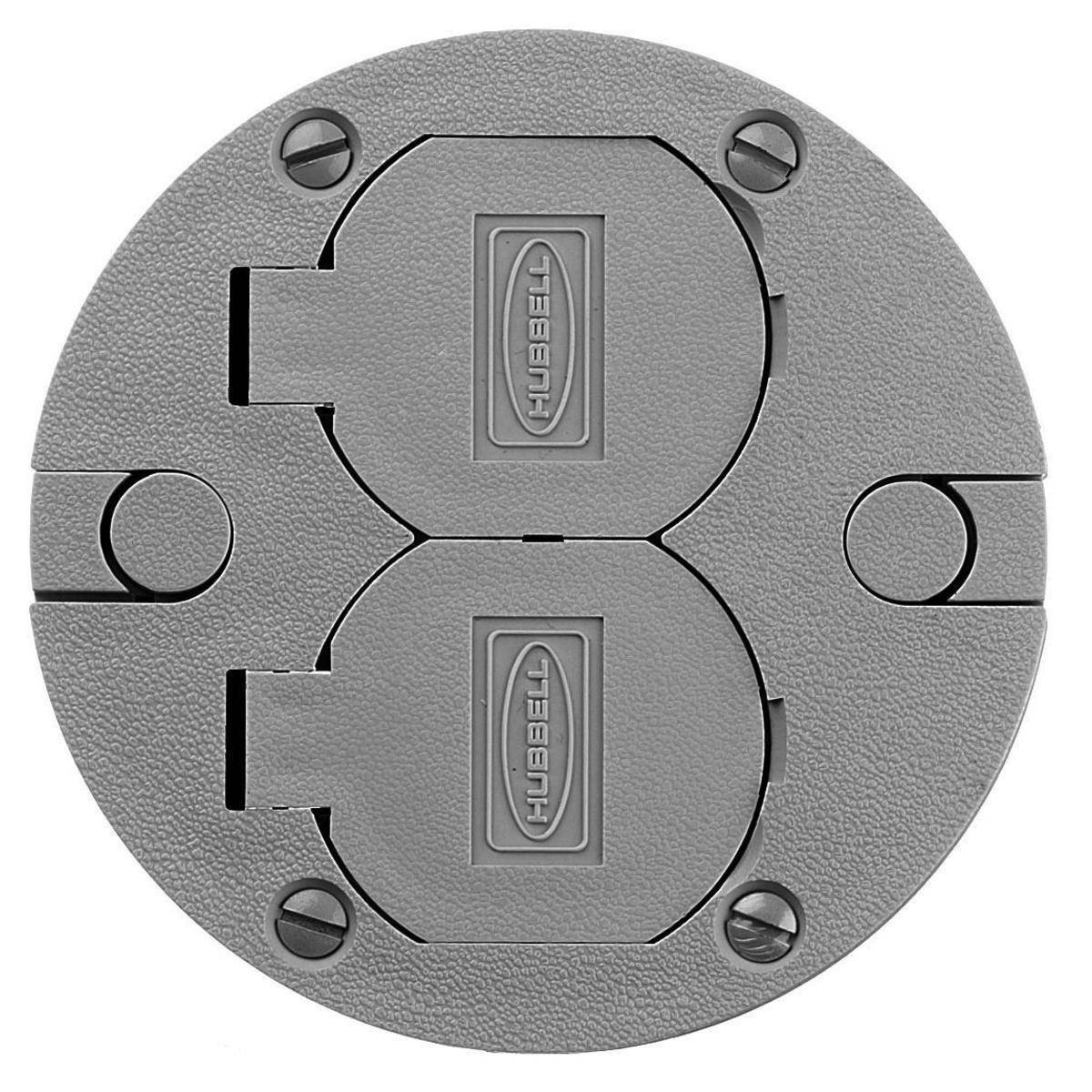 PREMISE WIRING PFBRCGYA Cover Assembly, 7-1/2 in Dia, Aluminum