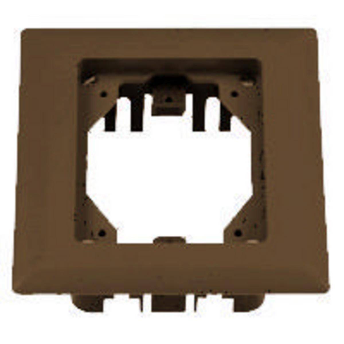 PREMISE WIRING PFBRFBR1 1-Gang Rectangular Standard Carpet Flange, 6 in L, PVC