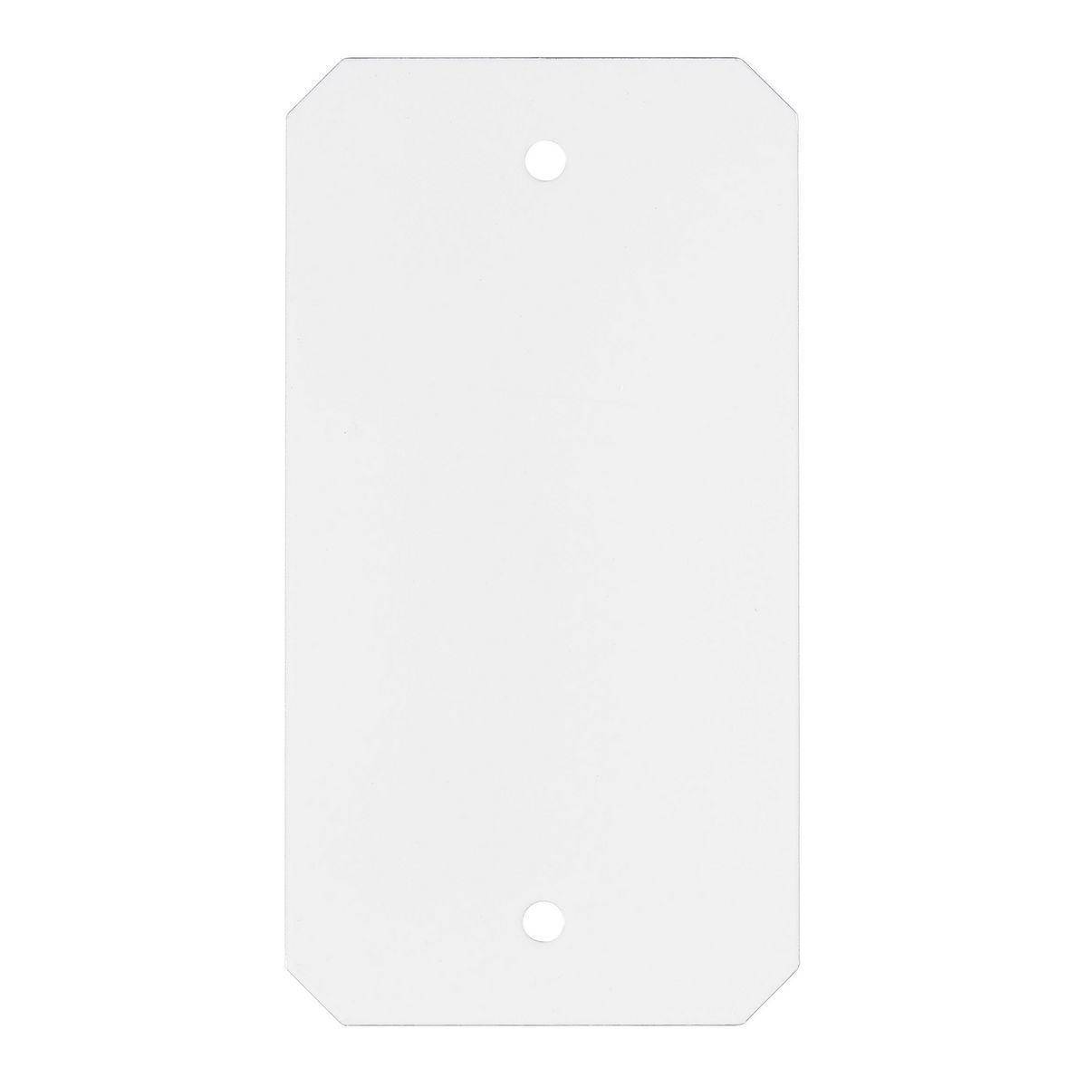 Wiring Device-Kellems SystemOne S1R10CSPB Standard Blank Center Sub Plate, 4.18 in L x 2.22 in W x 0.06 in D, Steel