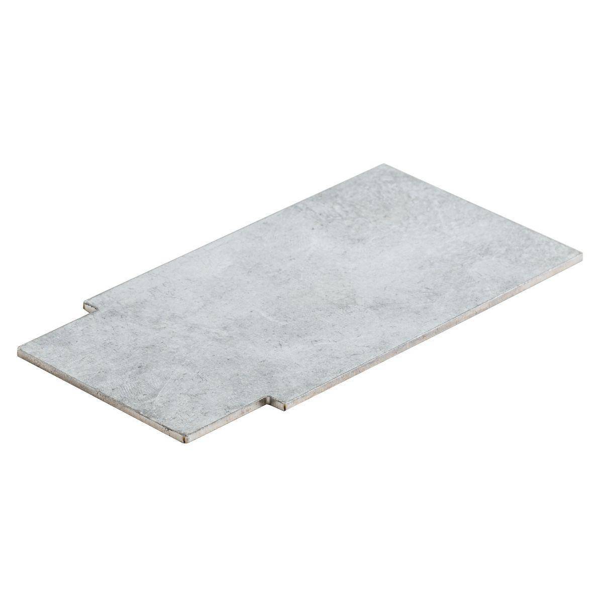 Wiring Device-Kellems SystemOne S1R10PERIMDIV Standard Full Perimeter Divider, 4.36 in L x 2.2 in W x 0.06 in D, Galvanized Steel