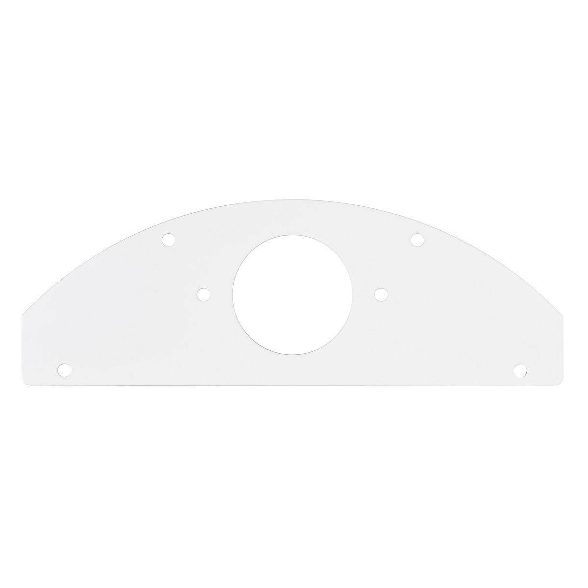 Wiring Device-Kellems SystemOne S1R10PSPG Standard Full Perimeter Sub Plate With 1.6 in Opening, 2.49 in L x 7.26 in W x 0.06 in D, Steel