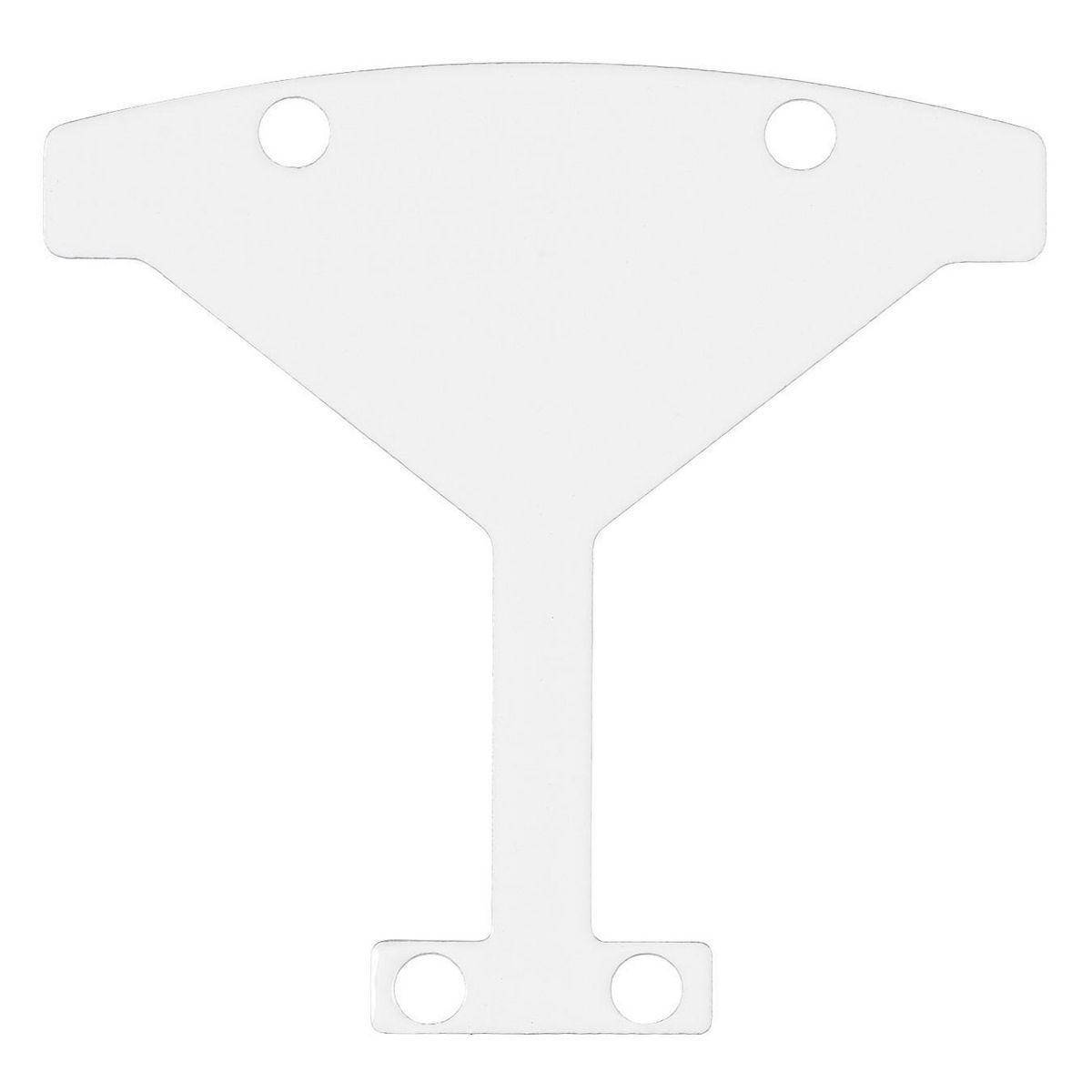 PREMISE WIRING Wiring Device-Kellems SystemOne™ ScrubShield® S1R10PSPREPBRKT Perimeter Fire Rated Poke Through Recessed Standard Device Bracket, 2.42 in L x 2-1/2 in W, Galvanized Steel