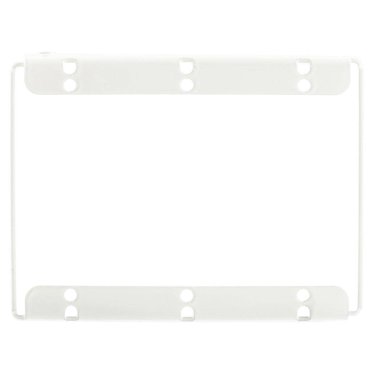 Wiring Device-Kellems S1R8CSPEXT3 3-Gang Center Sub Plate, 4.12 in L x 3.66 in W x 1 in D, Steel