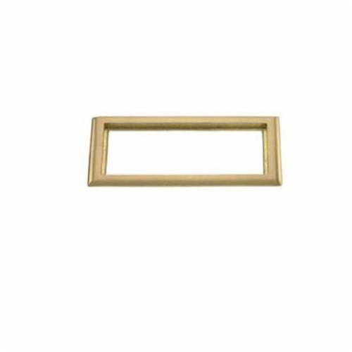 PREMISE WIRING SB3085 3-Gang Rectangular Standard Carpet Flange, 11.31 in L, Brass