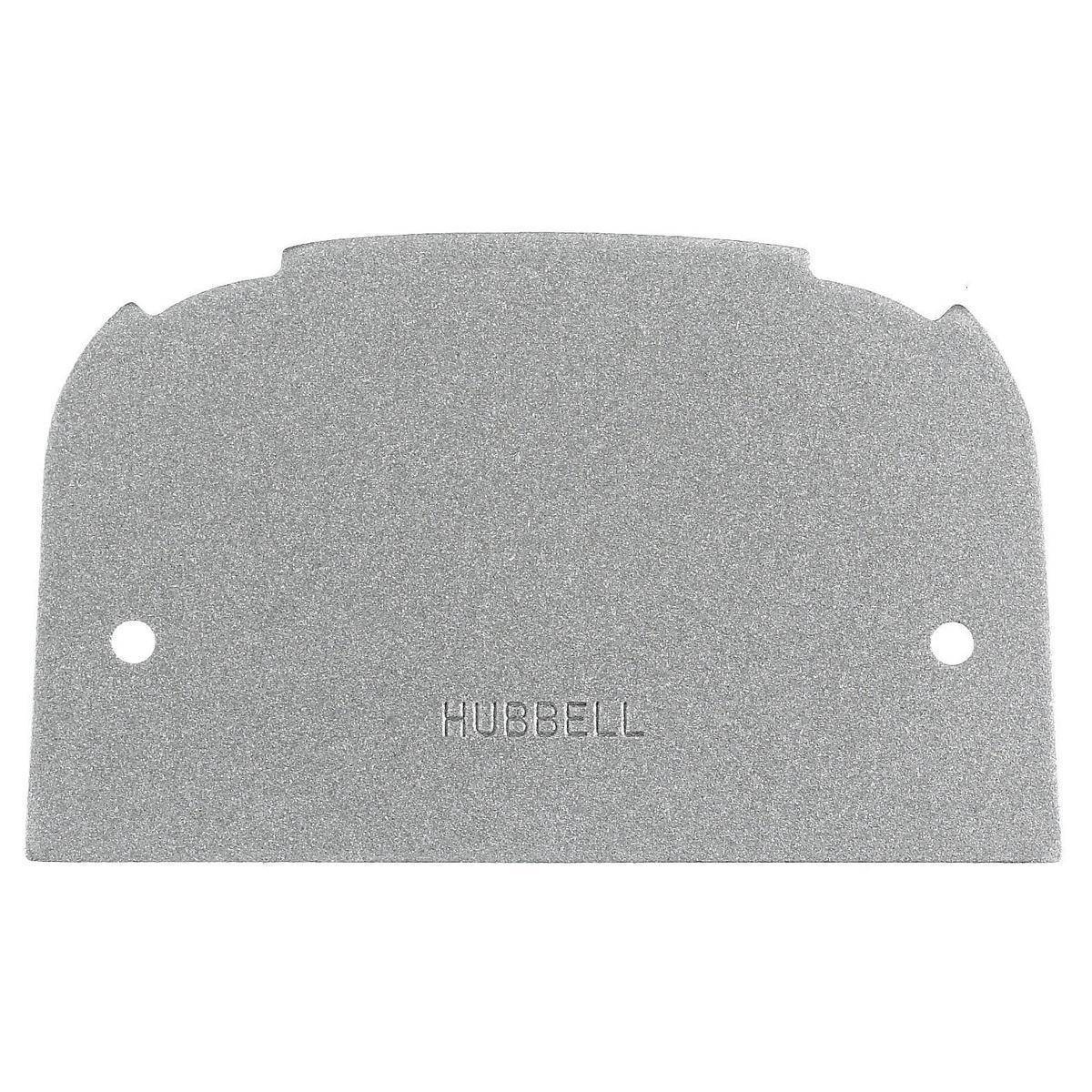 PREMISE WIRING SS309BF Lo-Con 1-Gang Blank Rectangular Standard Device Plate, 1 Gangs, Cast Aluminum