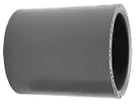 3/4" x 1.563" Schedule 40 PVC Rigid Conduit Coupling with Center Stop Standard