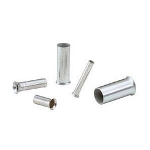 8 AWG, Panduit F83-12-D Terminal Block Wire Ferrule, Metallic