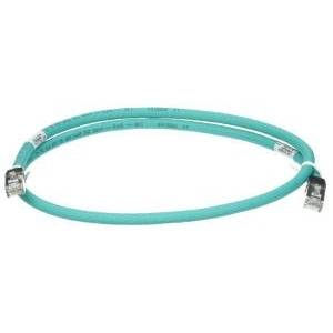 1 M L, 24 AWG Stranded, Panduit Corp. ISTPHCH1MTL IndustrialNet™ Patch Cord, Teal