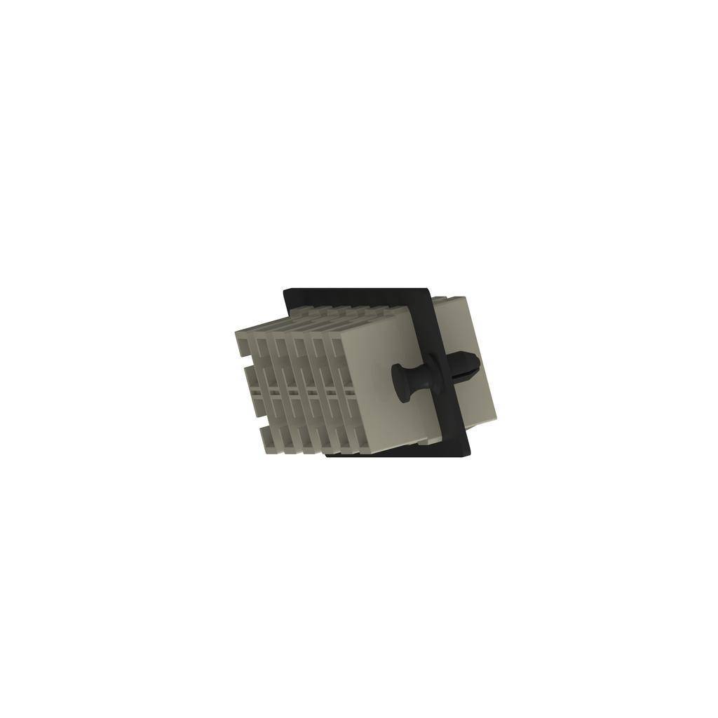 Panduit® FAP6WEIDSCZ Adapter Fiber Optic Panel, LC Duplex End B, (6) Fiber OM1 Fiber