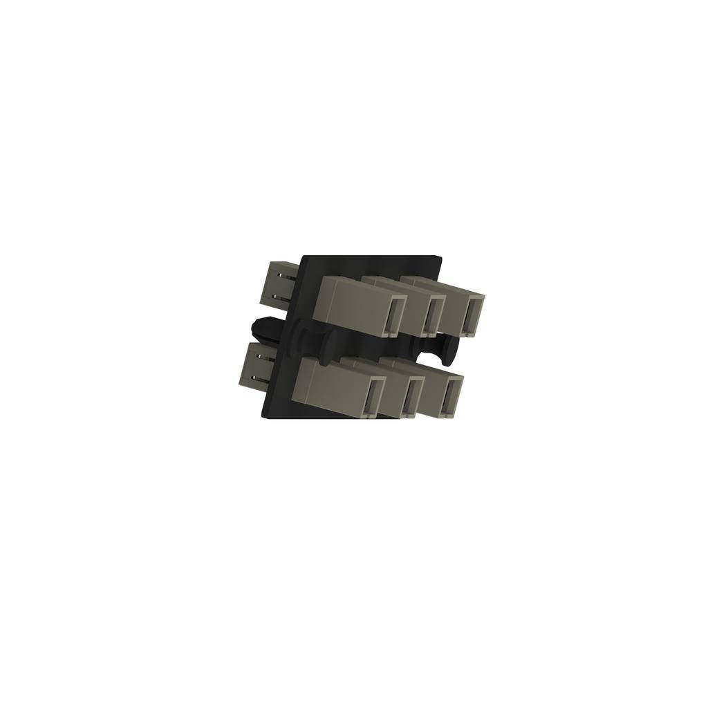 Panduit® FAP6WEISCZ Adapter Fiber Optic Panel, SC Simplex End B, (6) Fiber OM1 Fiber