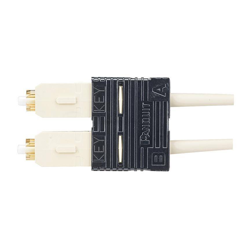 Panduit® OptiCam® FSC2DMC6EI Fiber Optic Connector, SC2 Duplex Connector, 62.5/125 um OM1 Multi-Mode Fiber, 900 um Buffered, Zirconia Ceramic Ferrule