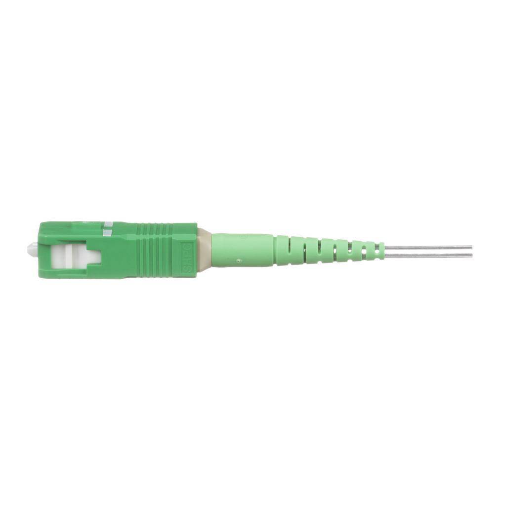 Panduit® FSCS2/9SOCA9AG Fusion Splice-On Fiber Optic Connector, SC Simplex Connector, OS1/OS2 9/125 um Fiber, 250 um Coated Fiber/900 um Tight Buffered Fiber, Zirconia Ceramic Ferrule