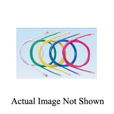 Panduit® NetKey™ NK5EPC10ORY Patch Cord, Cat 5e, 24 AWG UTP Unshielded Stranded Copper Conductor, RJ45 Modular Plug Connector, 10 ft L Cord, Orange