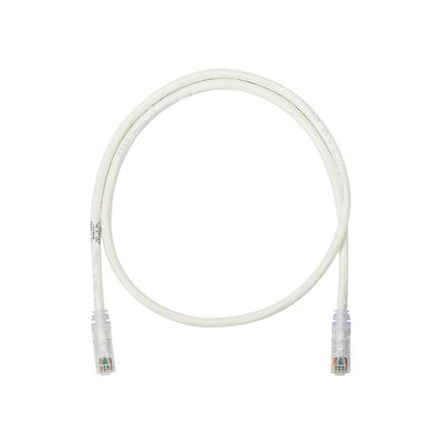 Panduit® NetKey™ NK6PC2Y U/UTP Patch Cord, Cat 6, 24 AWG Stranded Copper Conductor, RJ-45 Connector, 2 ft L Cord