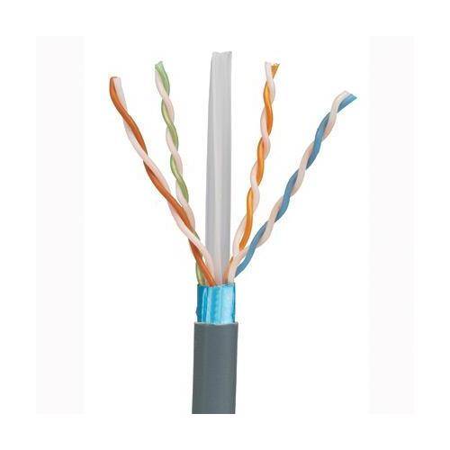 Panduit® 10Gig™ PanNet® TX6A™ PFP6X04WH-UG Cat 6A CMP F/UTP Copper Cable, Reel Packaging, 80 VAC, (4) 23 AWG F/UTP Shielded Solid Bare Copper Conductor, 1000 ft L