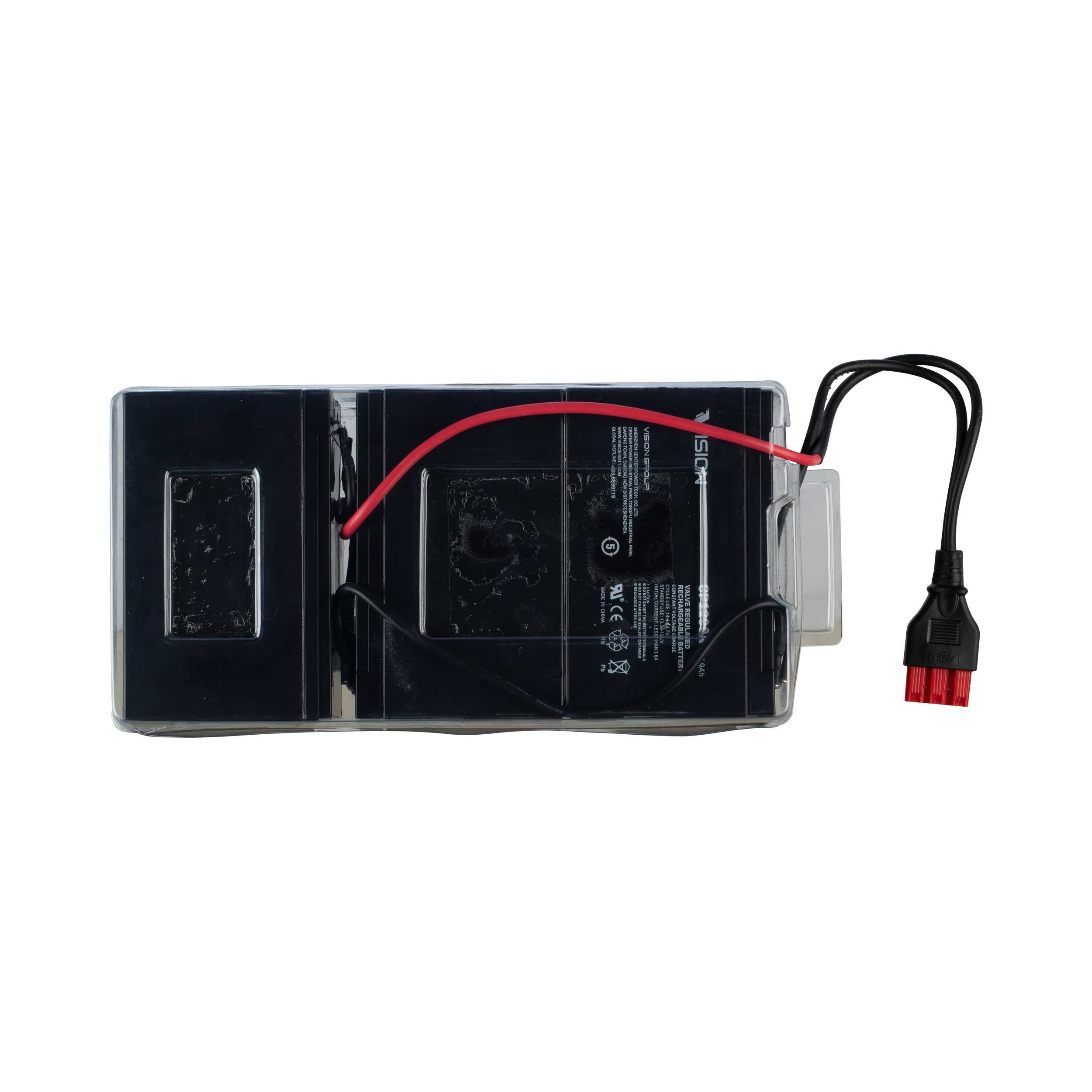 Panduit® UVD036 Battery Cartridge VRLA Batteries, 1000 W Power Rating, 6/19.1 min Backup, For Use With UVP036, 3 to 5 hrs Charging