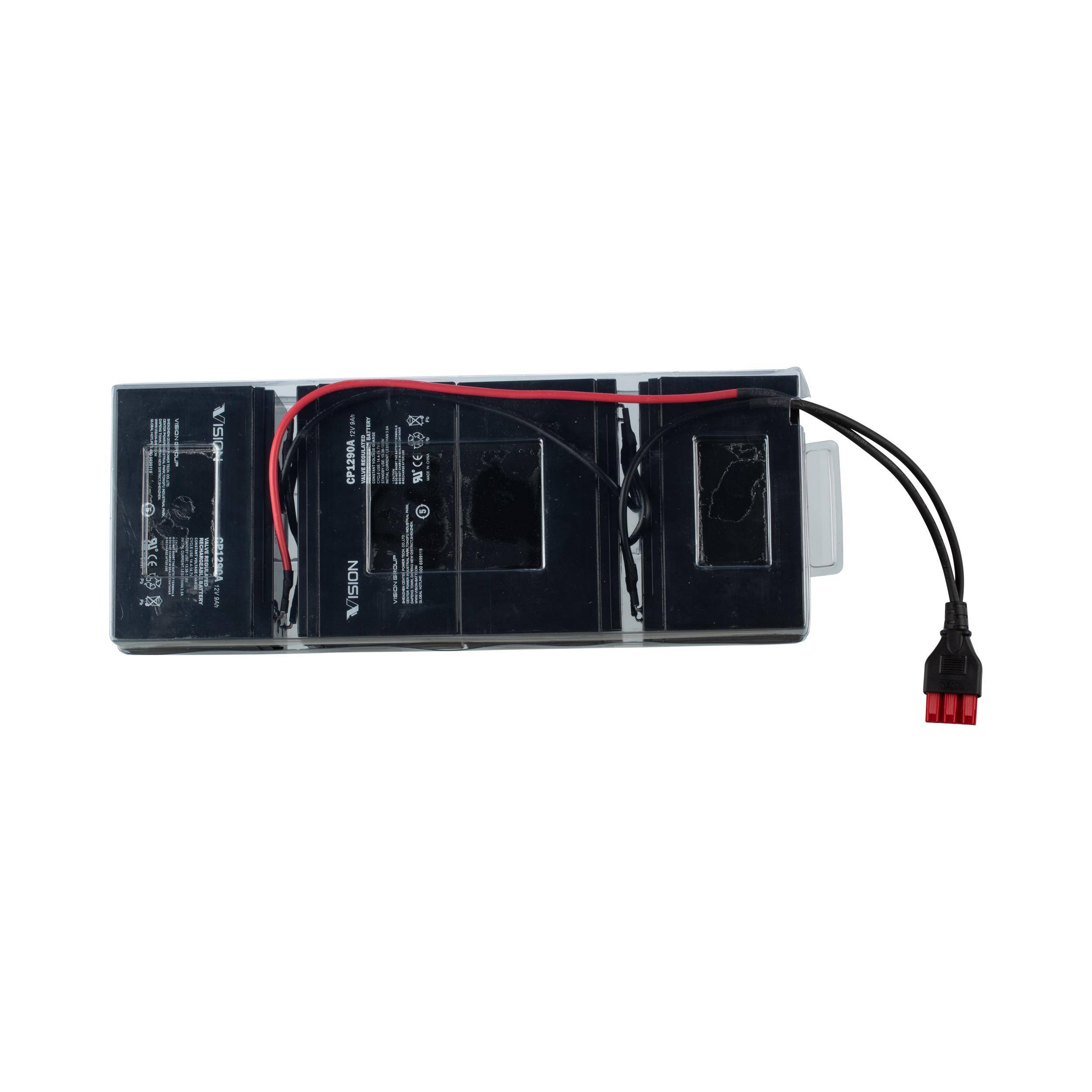Panduit® UVD048 Battery Cartridge VRLA Batteries, 2000 W Power Rating, 4.28/13.5 min Backup, For Use With UVP048, 3 to 5 hrs Charging